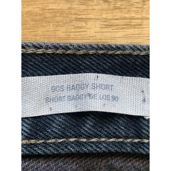 Universal Thread Womens Black Denim Cut-Off Baggy Shorts Cotton Mid-Rise Size 6 - Picture 14 of 14